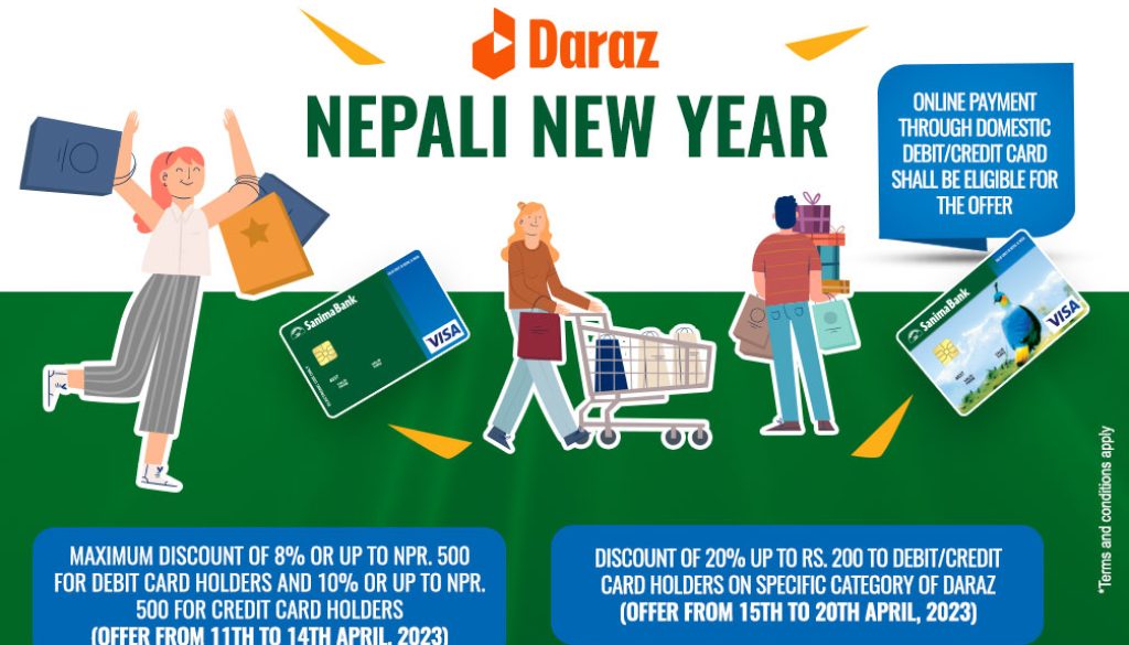 Sanima Bank and Daraz partners for Daraz Nepali New Year