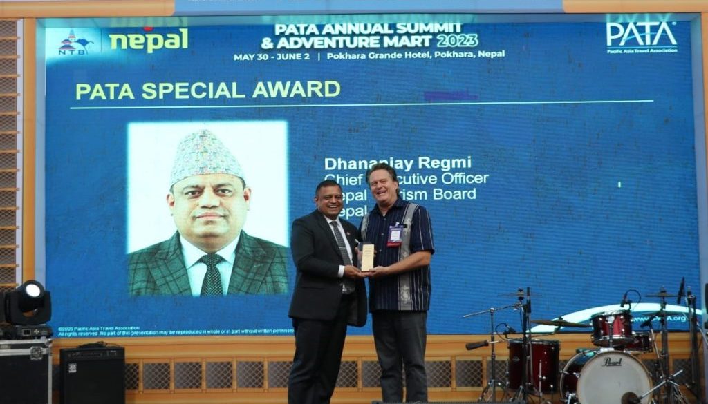 CEO Regmi@ Special Award