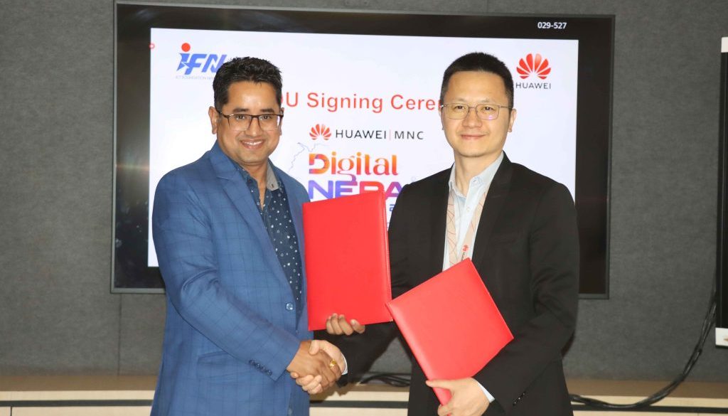 MoU with Huawei and IFN (2)