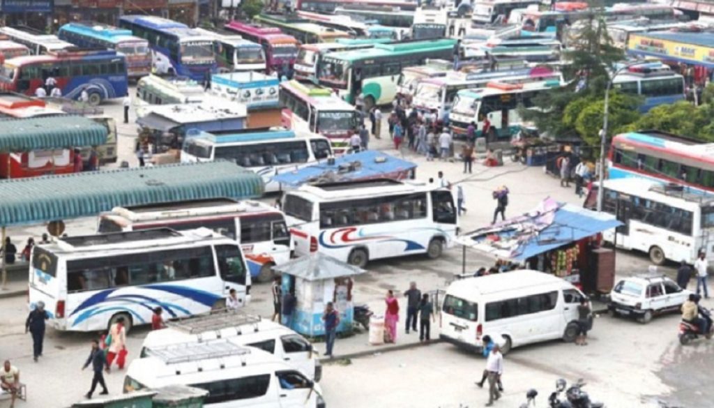 naya-buspark_गोँगबुस्थित-नयाँ-बसपार्क-माइक्रोबस