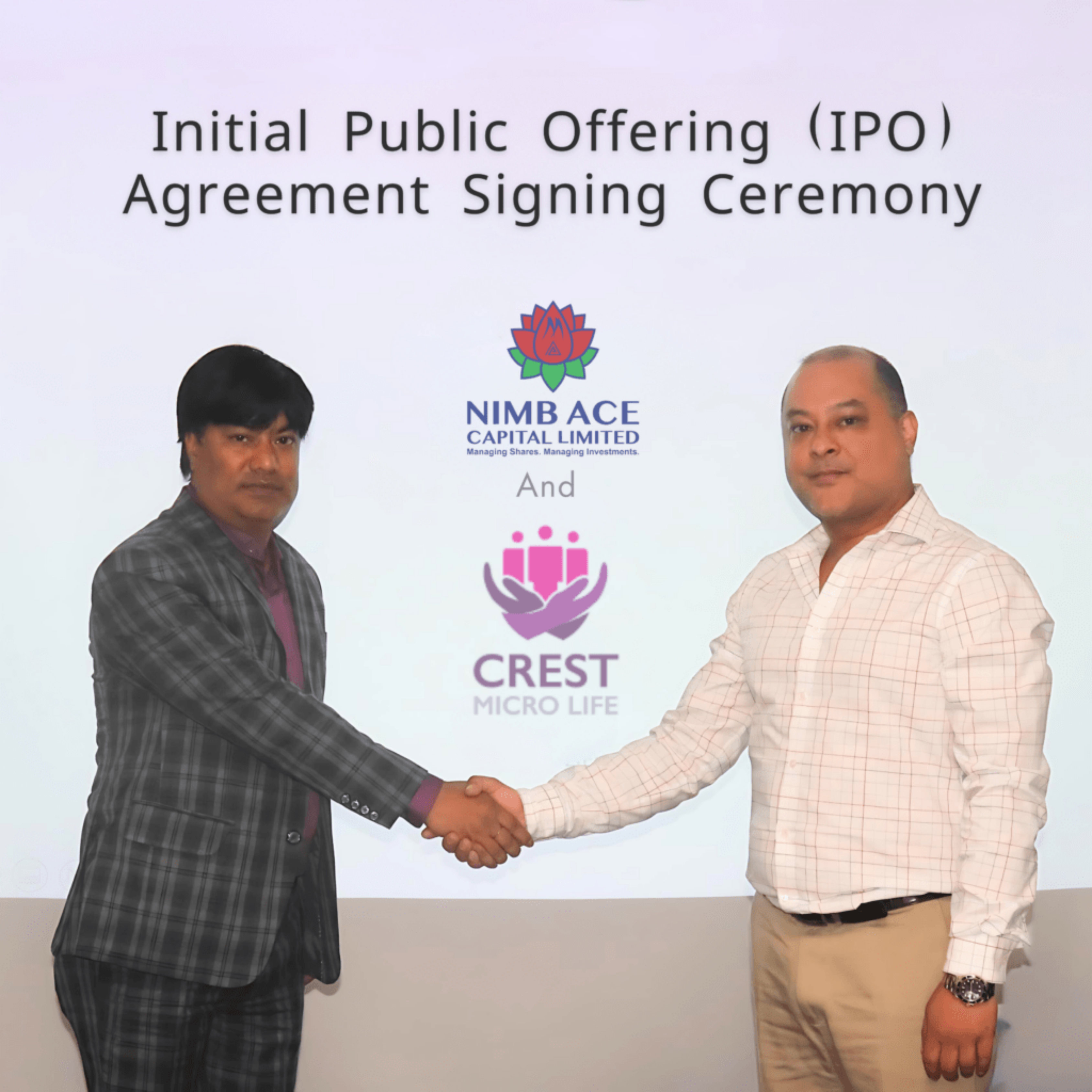 Initial Public Offering (IPO) Agreement Signing Ceremony