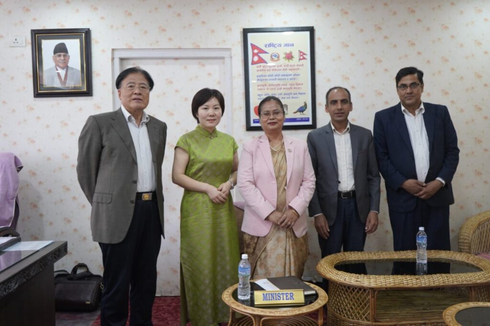 Bhagbati-Chaudhary-Minister-Meet-Ex-Ambassador Liu Yuhe (3)