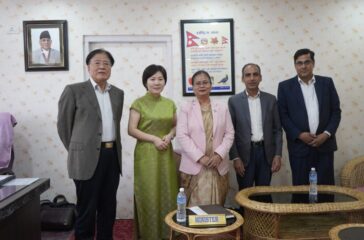 Bhagbati-Chaudhary-Minister-Meet-Ex-Ambassador Liu Yuhe (3)