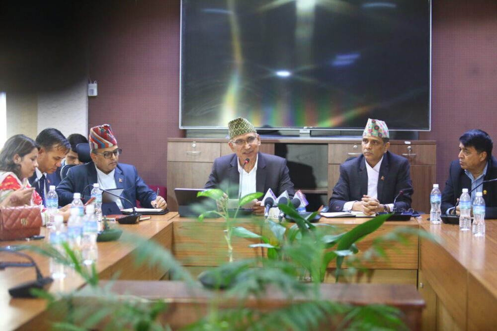 FNCCI meets DPM and Finance Minister Bishnu Prasad Paudel (1)