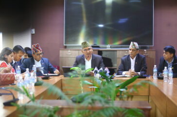 FNCCI meets DPM and Finance Minister Bishnu Prasad Paudel (1)