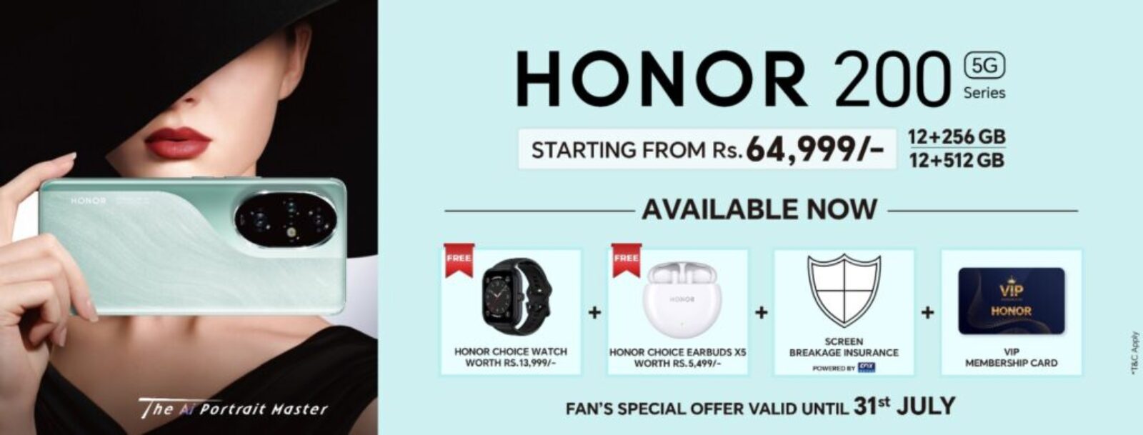 HONOR 200 Series Fans Special Offer