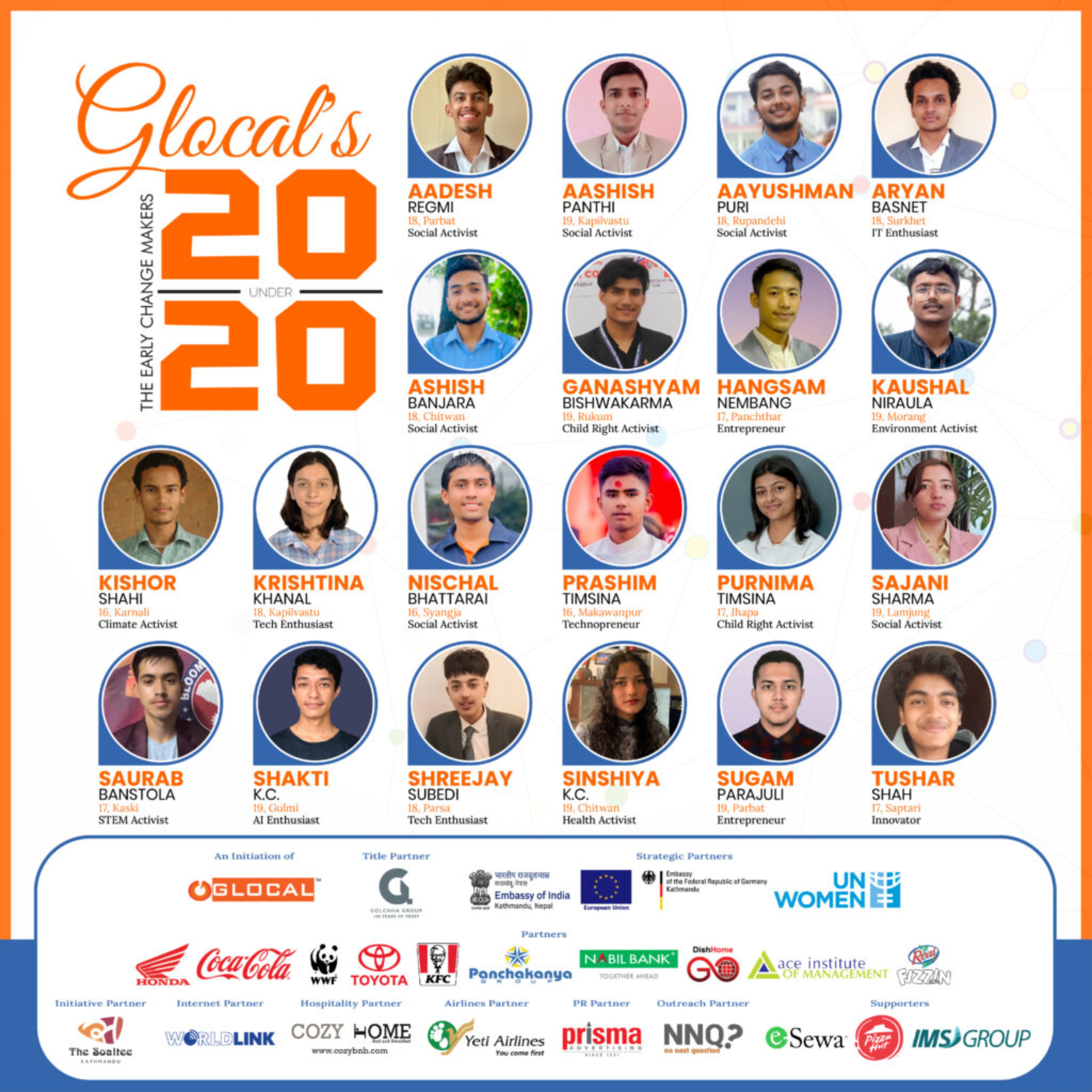 Glocal's 20under20