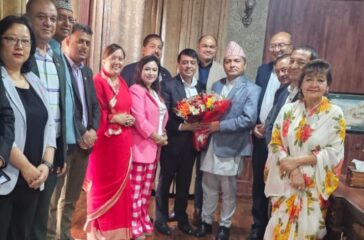 FNCCI delegation meets Chief Secretary Ek Narayan Aryal