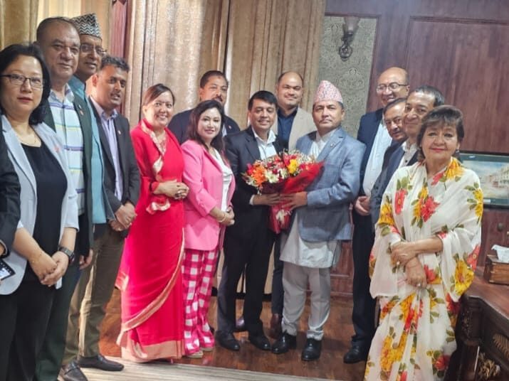 FNCCI delegation meets Chief Secretary Ek Narayan Aryal