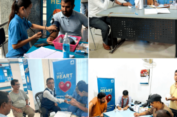 NMB Bank Conducts Free Health Check-Up Camp on World Heart Day