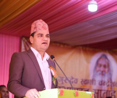 Health Minister Pradeep Poudel pic new