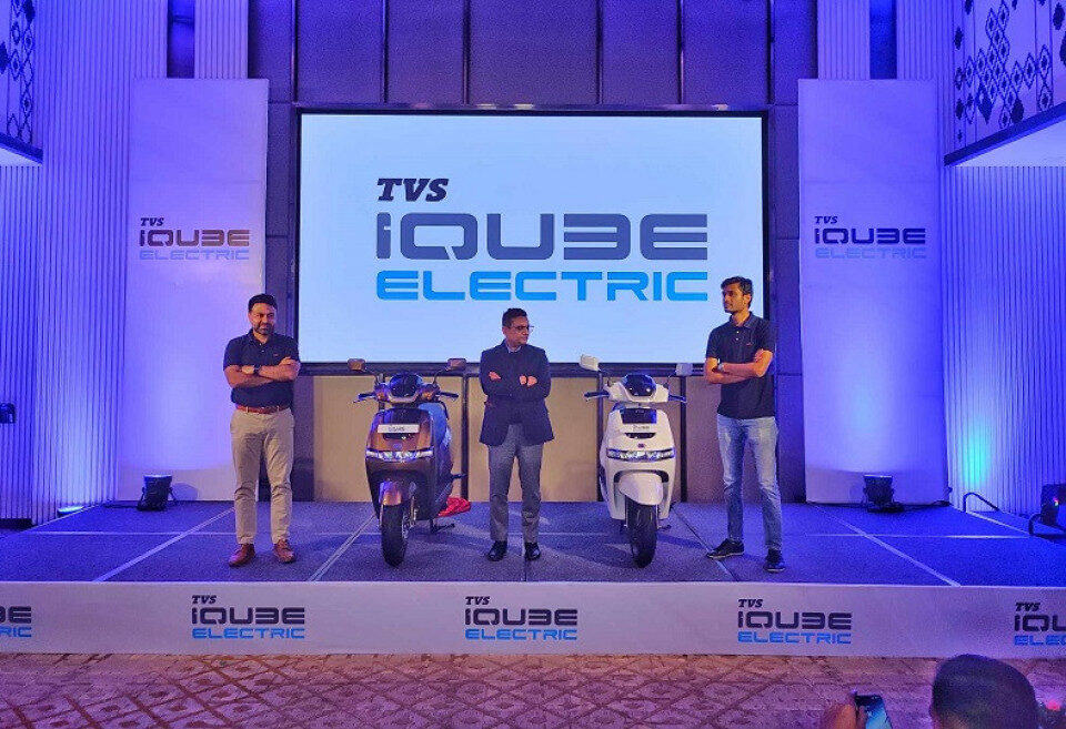 TVS iQube 2.2 Kwh launch