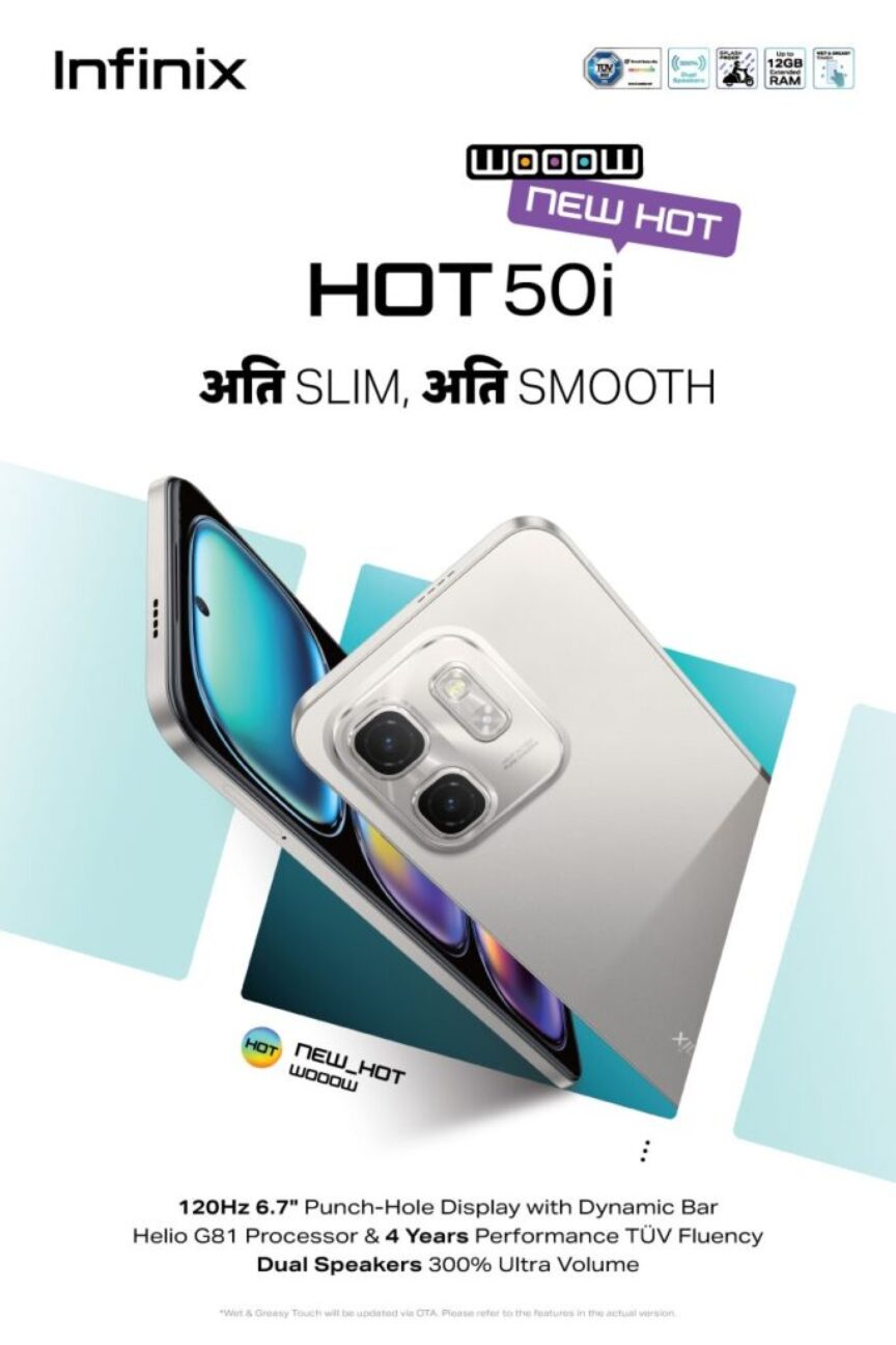 Infinix Hot 50 i design