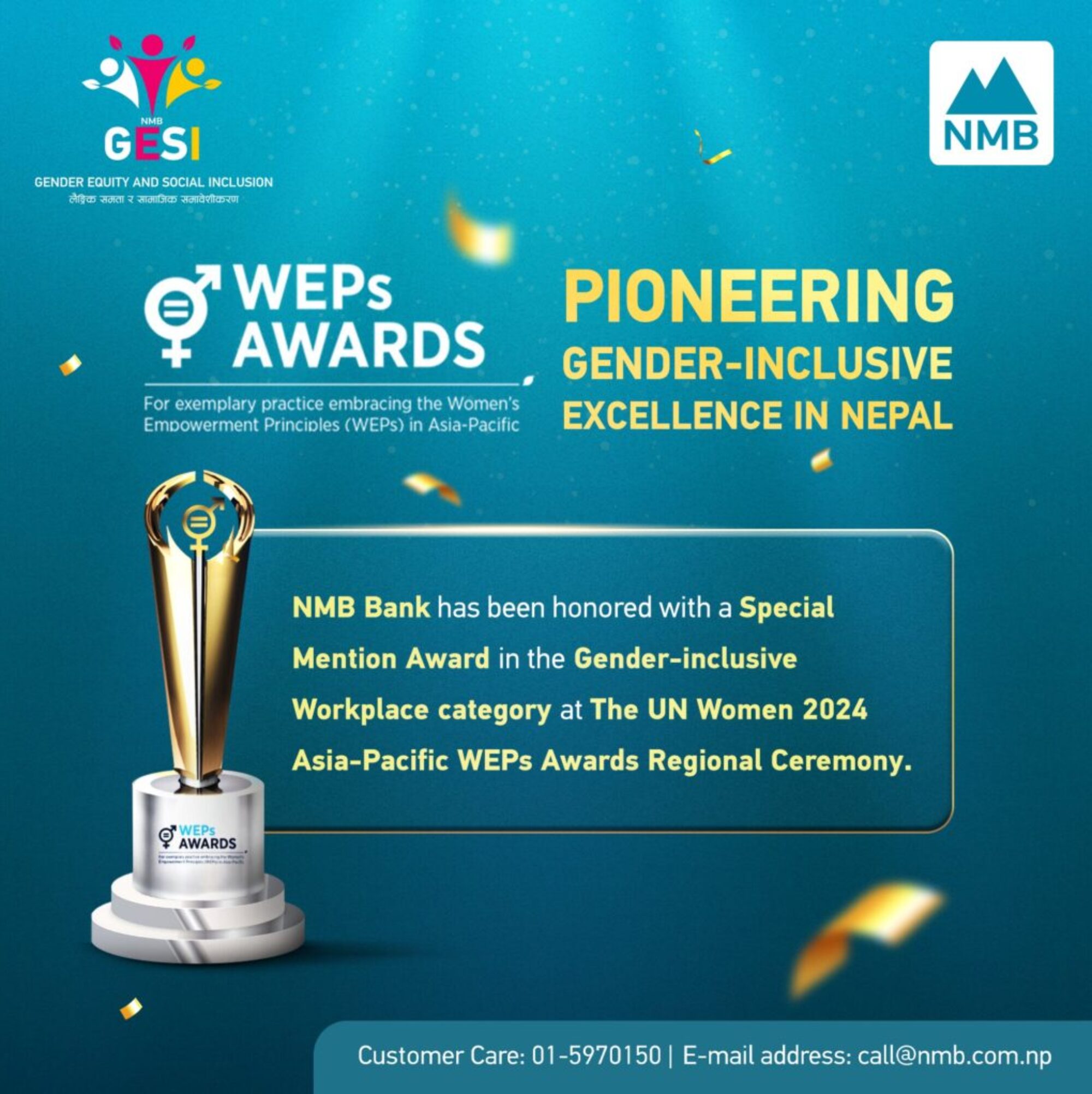 NMB WEPs Award Announcement Media