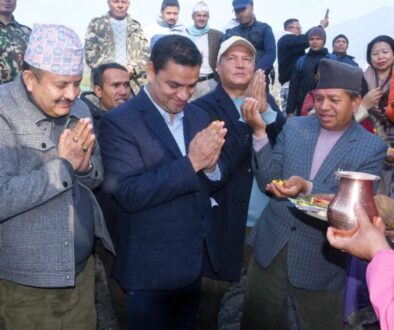 Bishnumati corridor Track inaugrated by Minister Pradeep Poudel 2