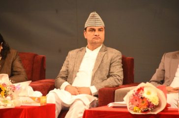 Health minister Pradeep Poudel pic magh 1