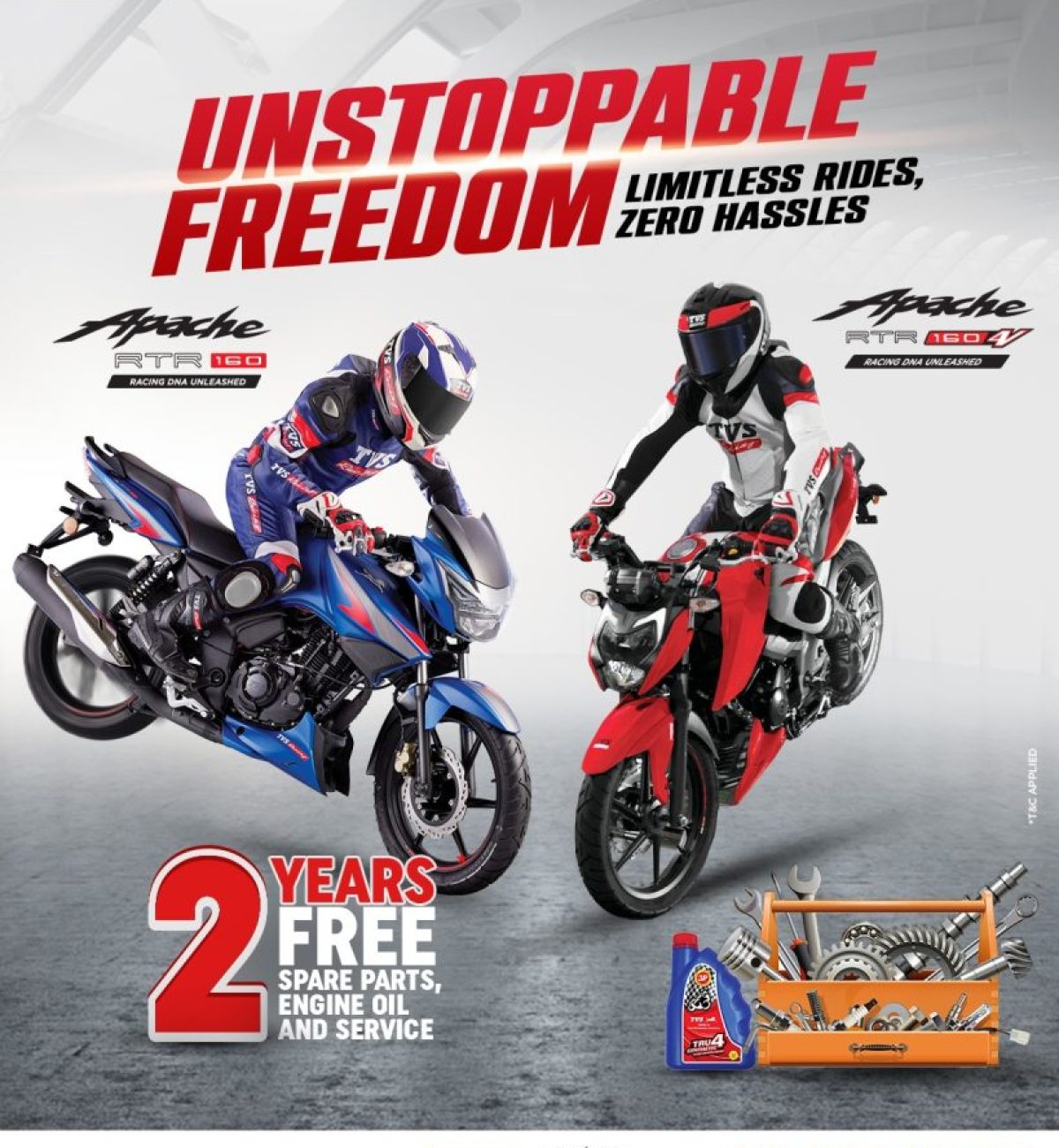 Unstoppable Offer 2 years Free offer