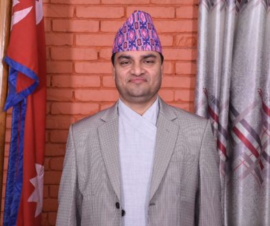 Health and Population Minister Pradeep Poudel Portrait 1