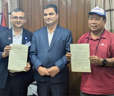 Health ministry and mahabir pun agreement on health equipment manitainence